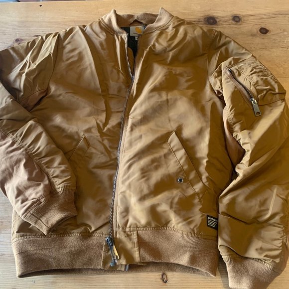 Men’s Carhartt WIP Ashton Bomber Jacket - Picture 2 of 3